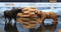 Desktop Screenshot of federalcapital.in